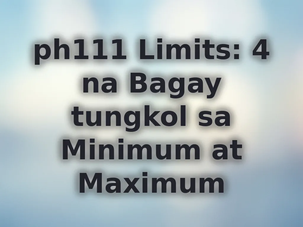 Betting limits guide